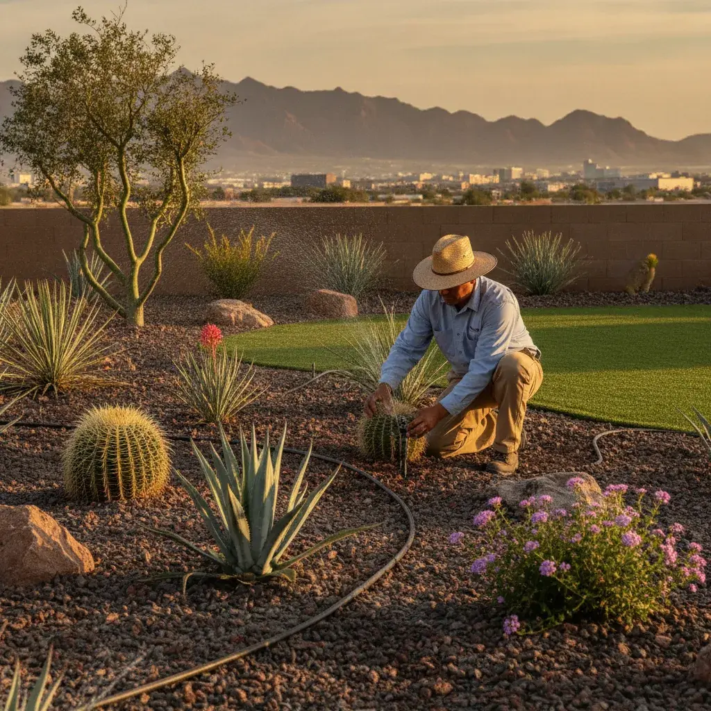 Lawn Renovation in Las Vegas, Nevada